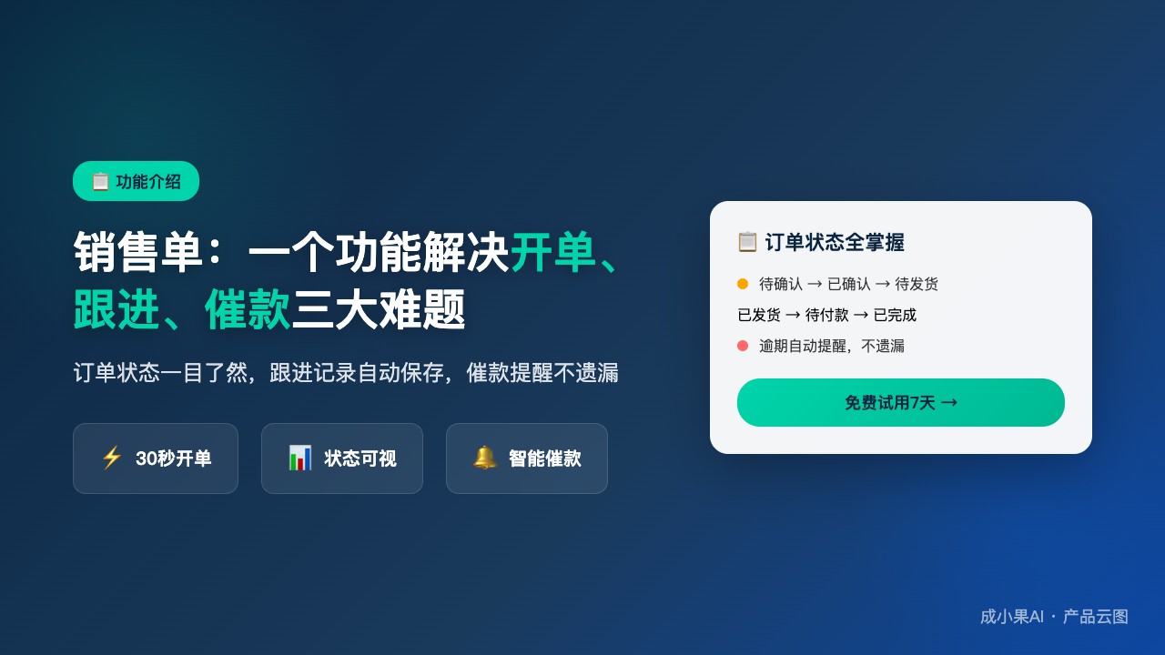 功能类_销售单
