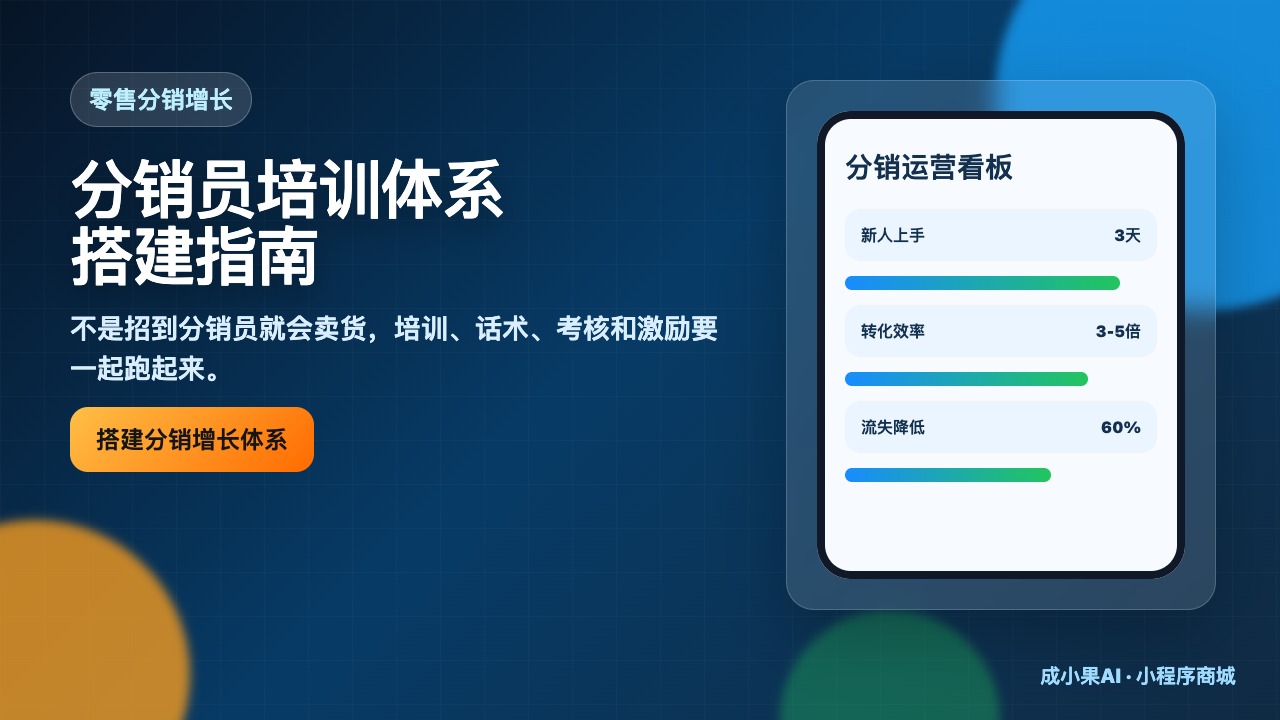零售行业_分销员培训体系搭建指南