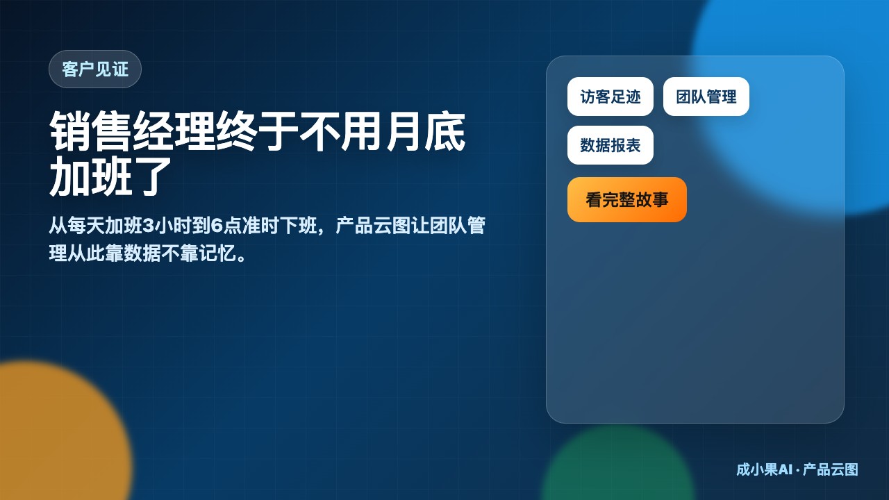 客户见证类_销售经理视角使用前后对比