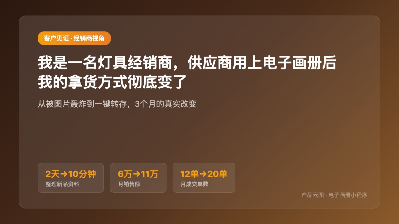 客户见证类_经销商视角使用前后对比